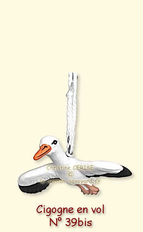 N°39bis Cigogne en vol